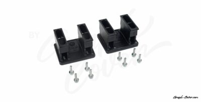 KIT PLAQUE FIXATION SPOILER POUR KG FP7 / KG 506 / KG MK14