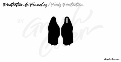 PROTECTION DE FOURCHE 100% PERSONNALISE