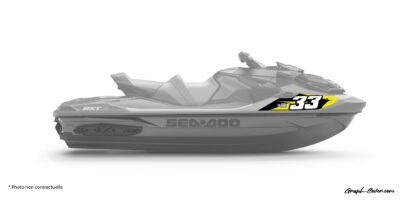SEADOO RXT PLAQUES NUMERO STANDARD
