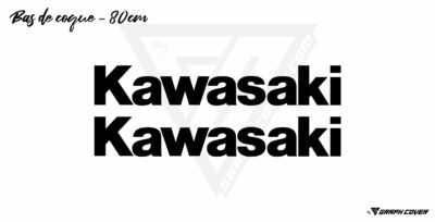 STICKERS BAS DE COQUE JET SKI KAWASAKI