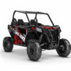 kit-deco-SSV-Can-Am-Maverick-sport-Annoy-rouge-gris-3D