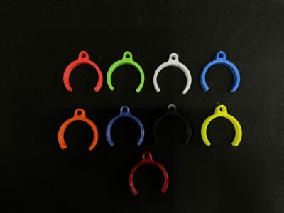 K337 SUPPORT CABLE Ø 5 CLIPS Ø30