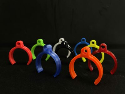 K338 SUPPORT CABLE Ø 5 CLIPS Ø32