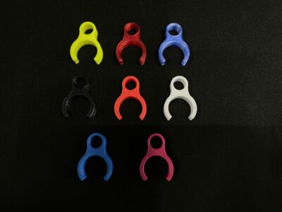 K339 SUPPORT CABLE Ø 9 CLIPS Ø18