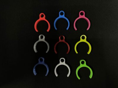 K343 SUPPORT CABLE Ø 9 CLIPS Ø32