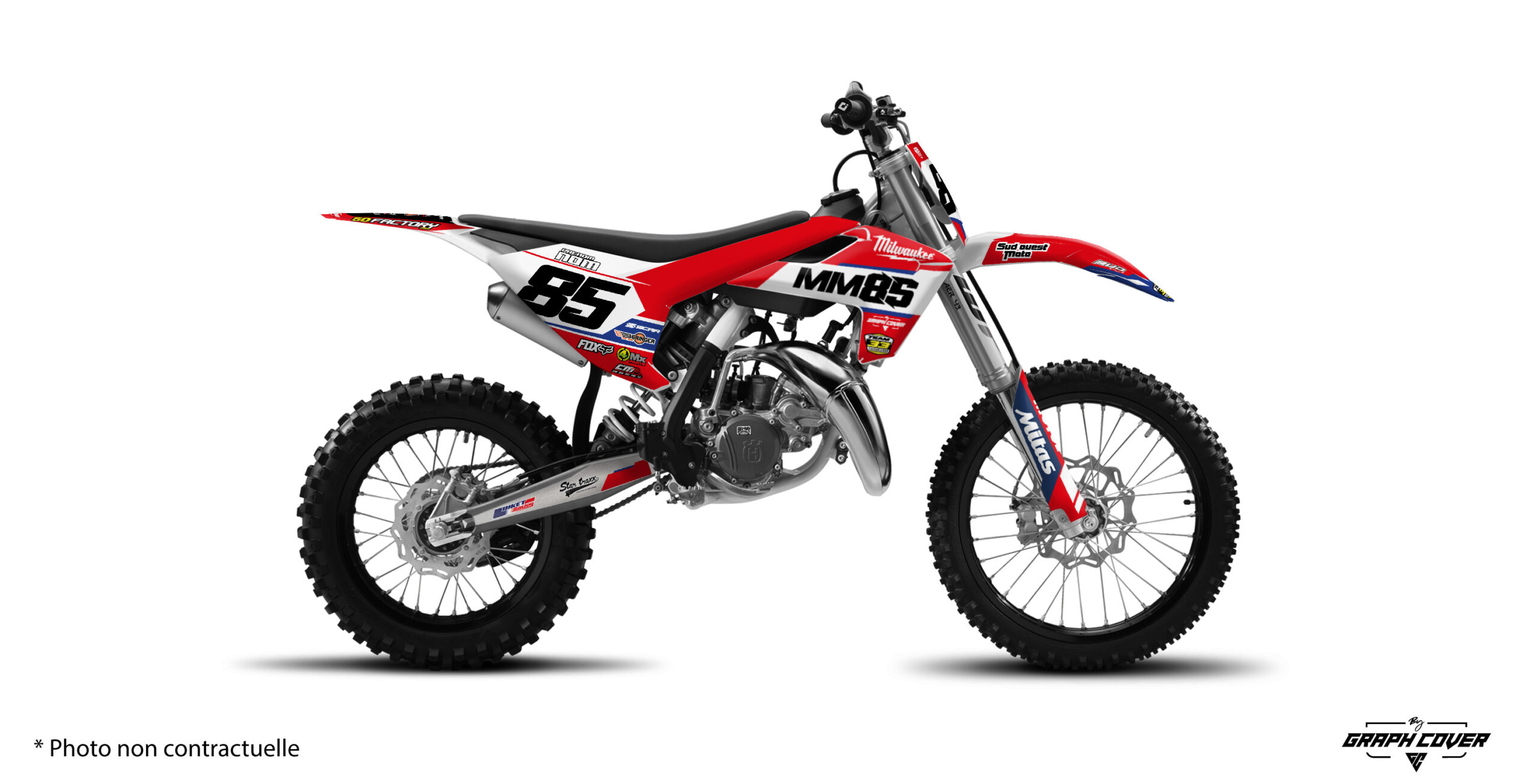 moto-cross-husqvarna-TC-85-18-à-23-Tim-replica-rouge-_3D Kit déco TC 85 Tim Replica 24