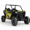 Maverick-Sport-Trax-jaune-noir-3D Kit déco Maverick Sport