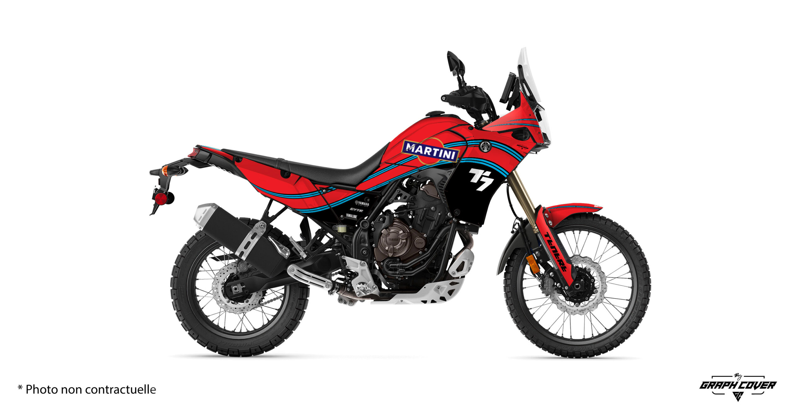 Yamaha-T-700-18 à 24 Tharon Rouge_3D