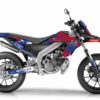 Aprilia-RX-SX-50-18-à-21-Ike-Bleu-Rouge-3D Kit déco 50cc Aprilia imprimé sur des matériaux de qualité, offrant une durabilité exceptionnelle. Donnez une touche unique à votre Aprilia SX / RX 50