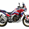 HONDA-AFRICA-TWIN-ADV-SPORT-1100L-2020-2023-Nahdo-blanc-3D Ce kit déco permet aux passionnés de tout-terrain d’afficher fièrement une Africa Twin Adventure Sports prête pour l’aventure avec un look de compétition.