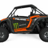 Polaris-RZR-1000-XP2024+-Jakarta-orange_3D Personnalisez votre Polaris RZR XP 2024 avec notre kit déco exclusif "Jakarta", disponible en trois coloris éclatants : Orange, Pistache, et Rouge.