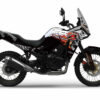 HONDA-XL-750-TRANSALP-2023+-SKIRE-Blanc_3D Élevez le style de votre Honda avec le kit déco Transalp "Skire",