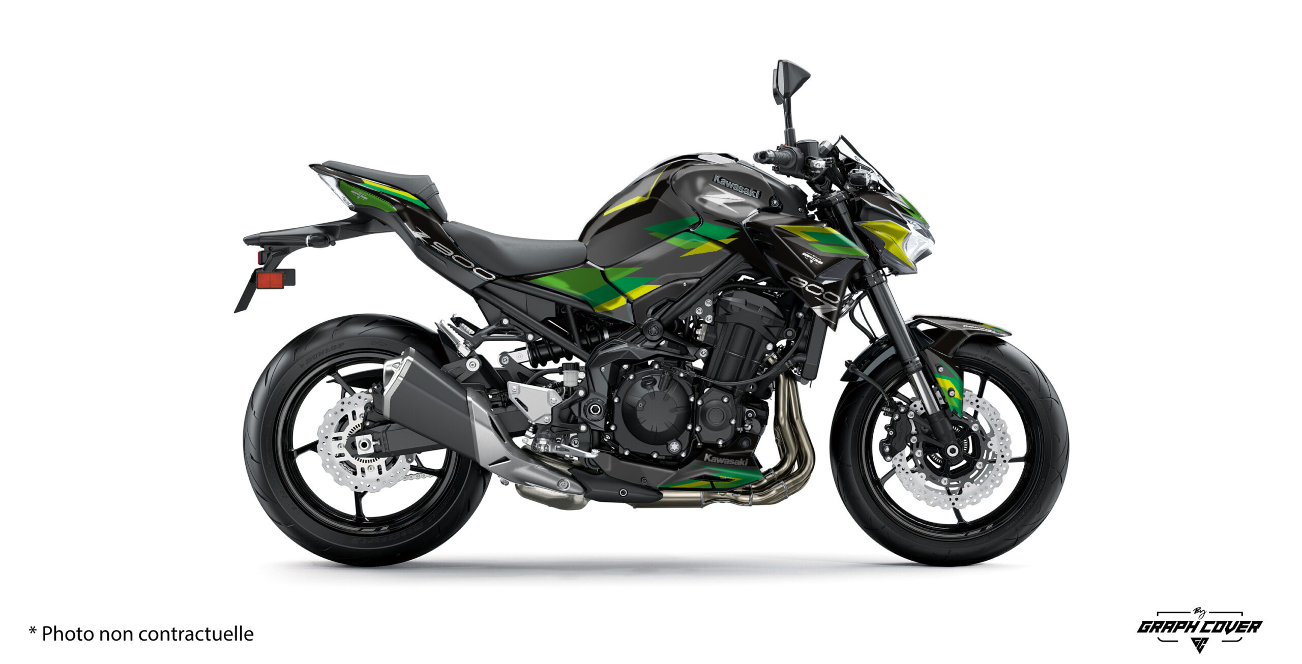 KAWASAKI-Z900-2020-2024-Alpha-gris-3D Kits Déco Kawasaki Z900 - Transformez votre Kawasaki Z900 en une machine unique grâce à notre collection Alpha, pour allier style et performance.