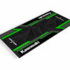 TAPISMOTOMODEL1KAWASAKI95x200_3D Protégez votre sol grâce au tapis environnemental moto KAWASAKI, conçu spécialement pour les passionnés de vitesse et de sports mécaniques !
