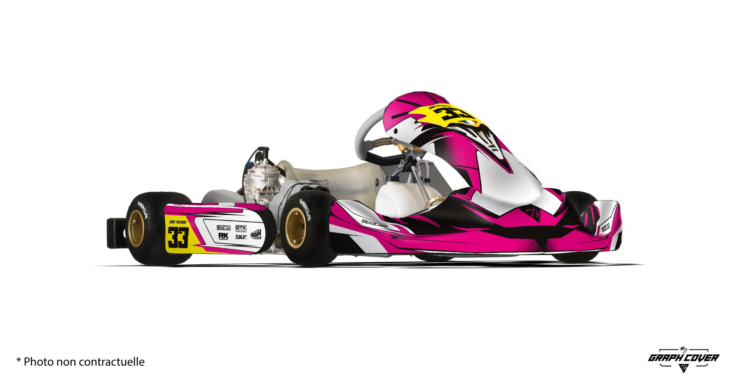 Ajoutez une dose d’audace et de vitesse au kart de votre enfant avec notre tout nouveau Kit déco Rookie M9 – design Toad.