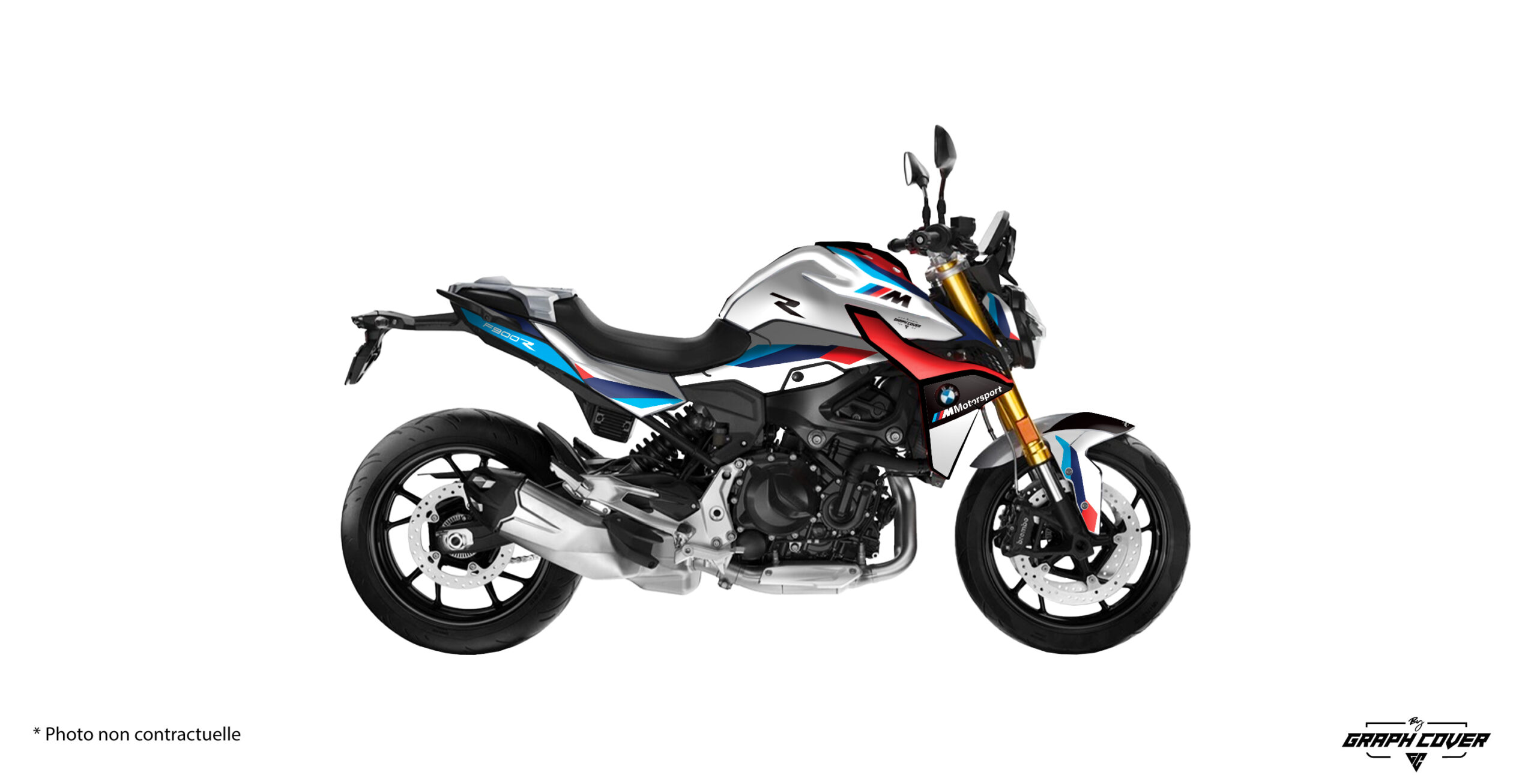 BMW-F900-R-2019+SAFETY-blanc-3D Apportez une touche sportive, élégante et personnalisée à votre moto avec notre Kit déco BMW F900 R exclusif inspiré de l’univers Motorsport.
