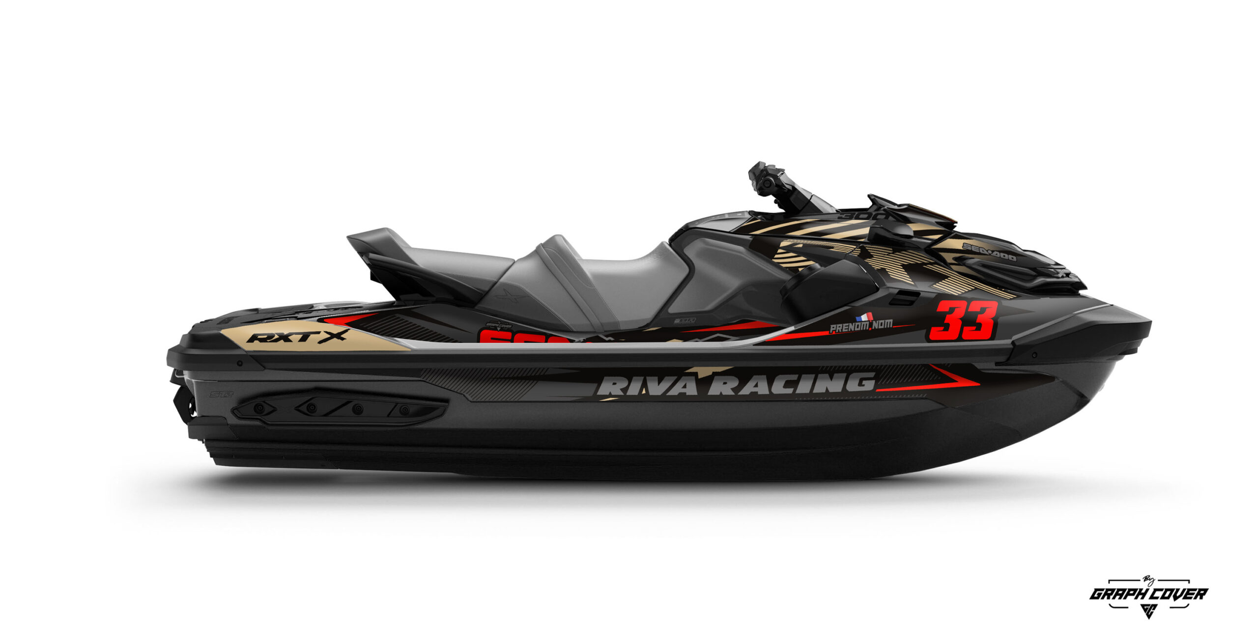 _RXT-300---GTX-130-170-230---18-à-21-Nov2024-Strip-Sable-Rouge-3D Tu veux donner un look racing et unique à ton jet-ski ? Le kit déco Seadoo RXT de chez Graph Cover est exactement ce qu’il te faut !