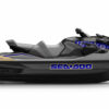 Wake-Pro-230-Shred-Bleu-Sable-3D Offre un style puissant à ton jet-ski avec notre kit déco partiel Wake Pro de la gamme Cut Series ! Un résultat léger mais percutant.