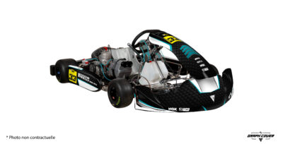 Fais passer ton kart au niveau supérieur avec notre nouveau kit KG 509 stickers – WARO, une création audacieuse et racée, pensée pour marquer les esprits aussi bien en paddock qu’en pleine course.