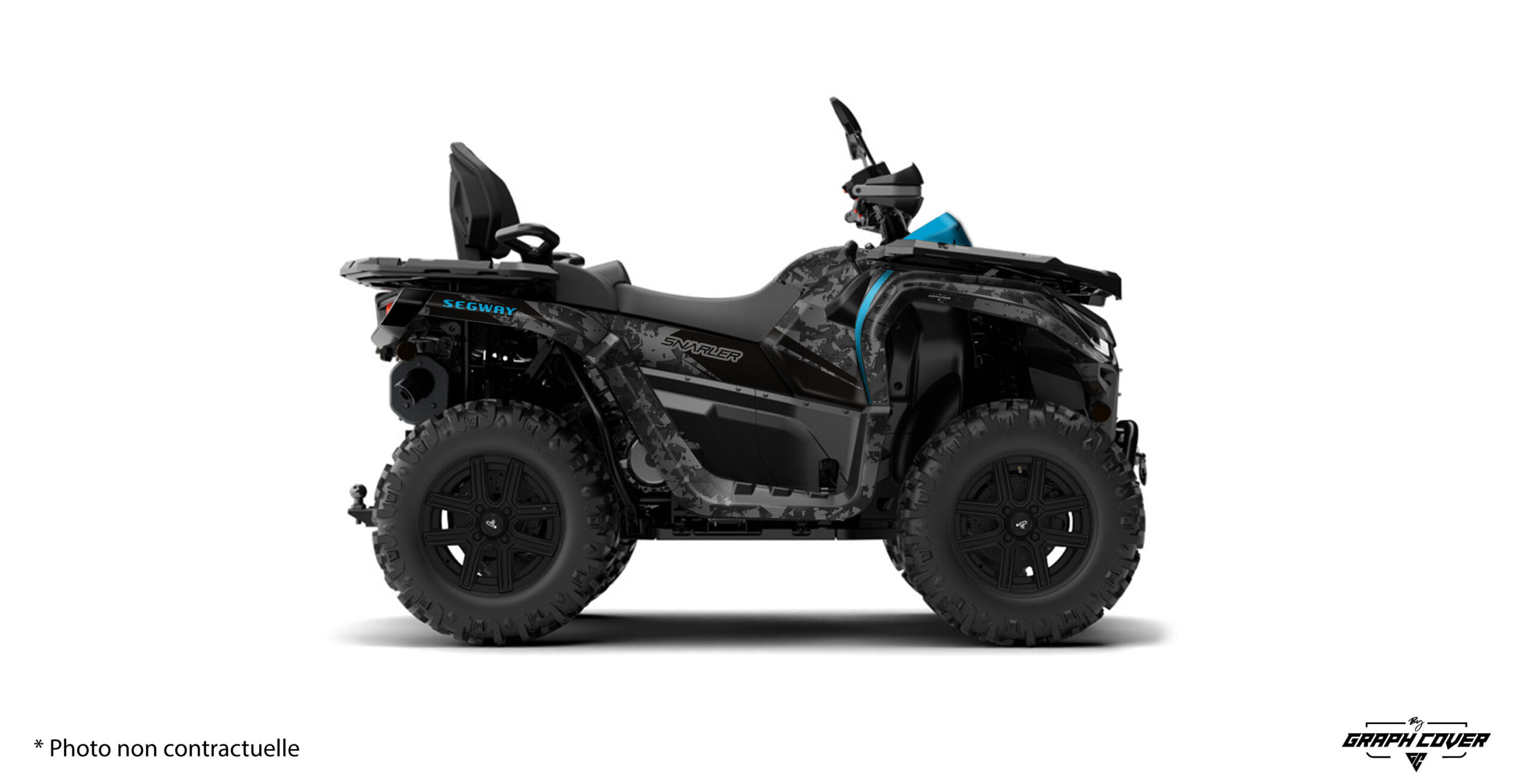 Transformez l’allure de votre quad Snarler AT10 avec notre nouveau kit déco complet, conçu spécialement pour sublimer les lignes puissantes du Segway.