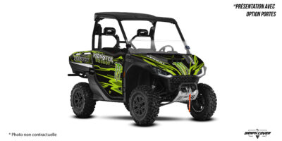 Donnez un look radical et sportif à votre buggy avec ce kit déco Segway Fugleman au design Efficient inspiré de l’univers Monster Energy.
