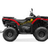 CF-Moto-CFORCE-450-520-Court-&-Long---22-à-23-Sandstorm-Rouge-3D Offrez un nouveau visage à votre quad avec ce stickers Cforce 450 au design Sandstorm, spécialement conçu pour les CFMoto Cforce 450 et 520 Gen2.