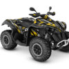 Donnez une nouvelle identité à votre quad avec le kit déco Can-Am Renegade. Le design Rampage insuffle une énergie brute à votre machine.
