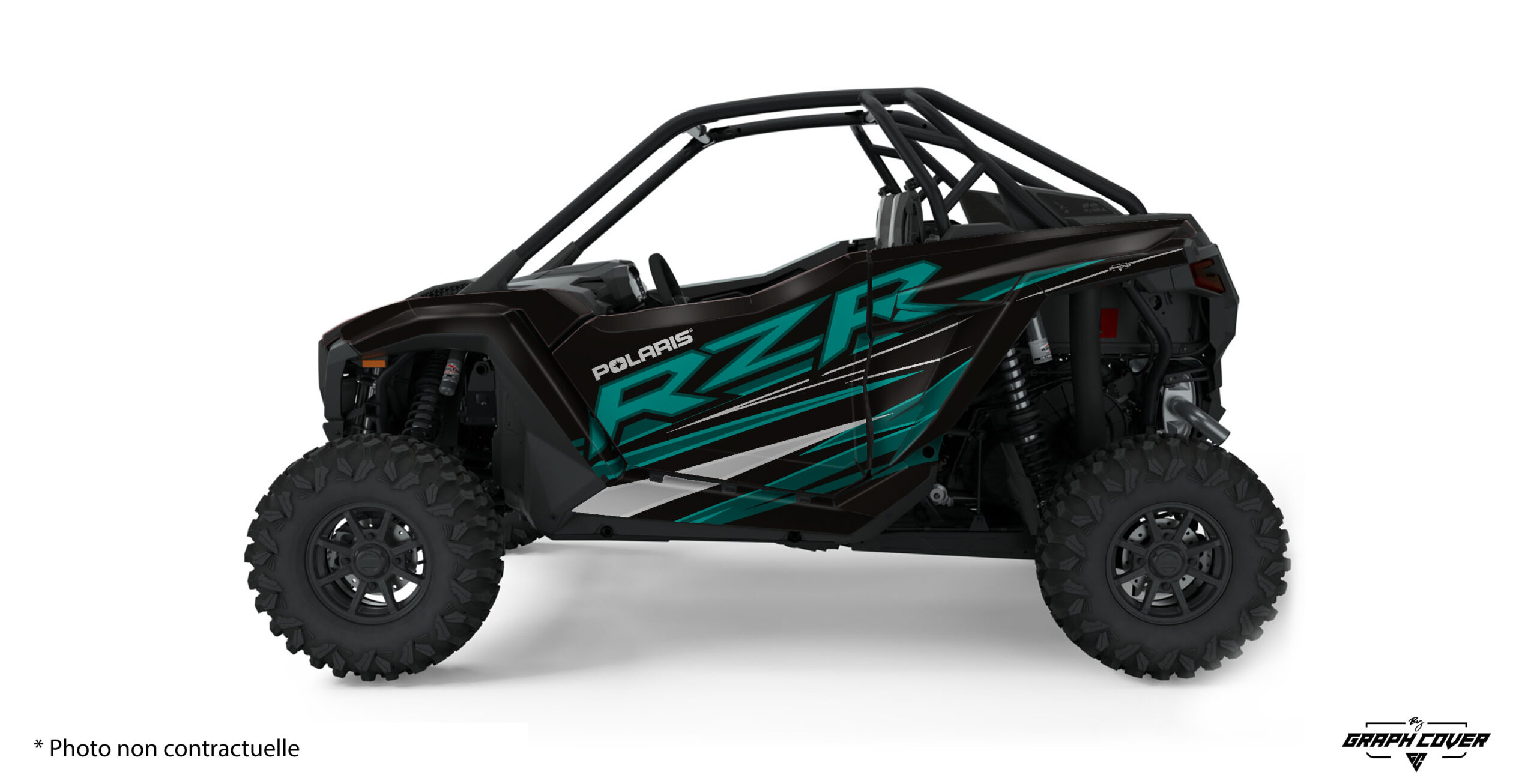 Faites briller votre SSV avec le Stickers Polaris Pro XP – Design Prizm, un kit déco audacieux qui fusionne puissance, vitesse et modernité.