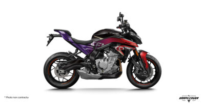 Kit déco Cf Moto 675NK – Ekma. Plongez dans l’univers futuriste du prototype présenté au salon EICMA avec ce kit déco Cf Moto 675NK Ekma.