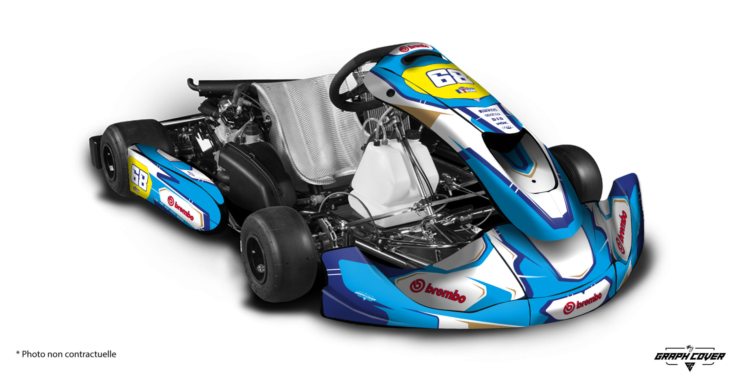 KG-508-Ok-22-08-Toark-Bleu-Rouge-3D Stickers kart KG 508 design Toark : un kit déco dynamique, personnalisable et disponible en 4 coloris. Valorisez votre kart avec un visuel racing unique et professionnel.