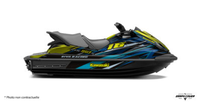 Kit déco STX 160 design Kairo pour Kawasaki STX. Style moderne, finitions premium et personnalisation complète pour un jet ski au look dynamique et unique