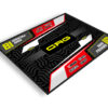 TAPISKARTINGMODEL2CRGRED150x190_3D Affirme ton style dans les paddocks avec le tapis karting CRG modèle 2, spécialement conçu pour les pilotes et teams exigeants