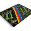 TAPISKARTINGMODEL4VERT150x190_3D Notre Tapis karting style Monster transforme ton paddock en un espace propre, sécurisé et visuellement percutant. Tapis environnemental haute protection.