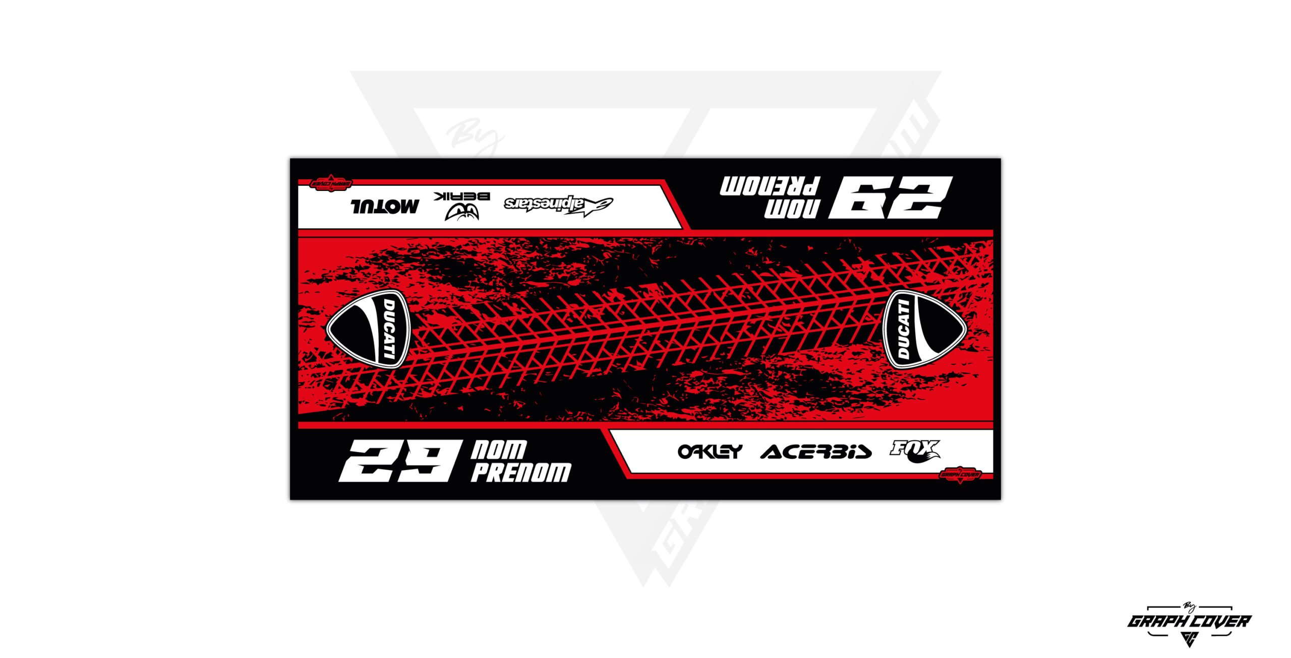 TAPISMOTOMODEL6DUCATIRED95x200