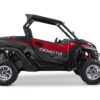 CFMoto-ZForce-950-Sport-2-Seater-2023+-Pulse-Rouge-3D Kit autocollant Zforce 950 design Pulse : kit déco full racing disponible en 3 couleurs, personnalisable, vinyles et finitions au choix.