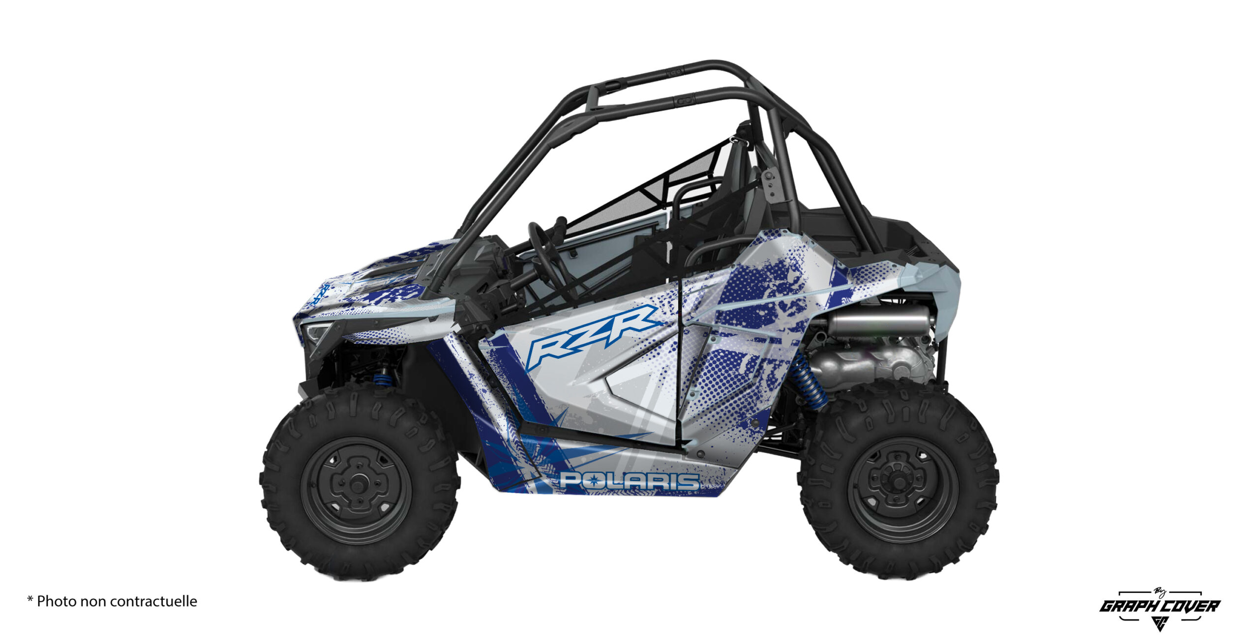 Kit-déco-POLARIS-RZR-200-EFI-2021-2025-Halftone-Bleu-gris-3D