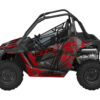 Kit-déco-POLARIS-RZR-200-EFI-2021-2025-Halftone-rouge-3D