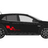 RMEG4RSCHECKERED3D Ajoutez un look racing à votre Renault Mégane avec les Stickers Damiers Renault Sport. 3 tailles (30/60/90 cm), couleurs au choix, pose facile.