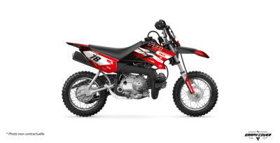 Offrez un vrai look racing à votre mini moto avec le Kit déco TTR 50 Factory. Style usine, couleurs dynamiques et kit 100% personnalisable (logos, numéro, noms). Vinyle premium et finition brillante.