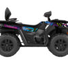 Kit stickers Segway AT5 KB Ara : design graphique agressif pour quad Snarler AT5, avec options de personnalisation et finitions au choix.