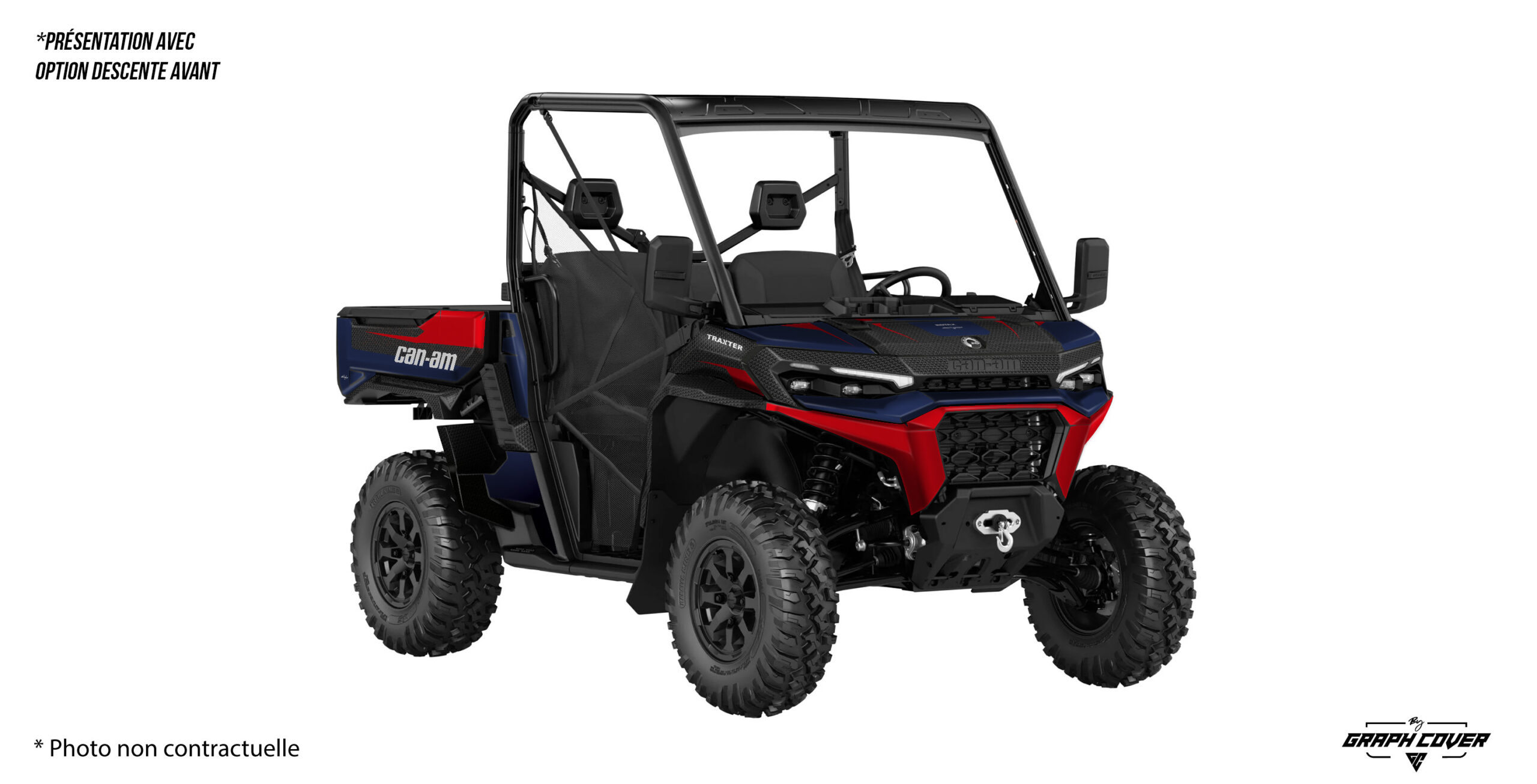 kit-déco-Can-Am-Traxter-HD11-26+-Pulse-bleu-rouge-3D