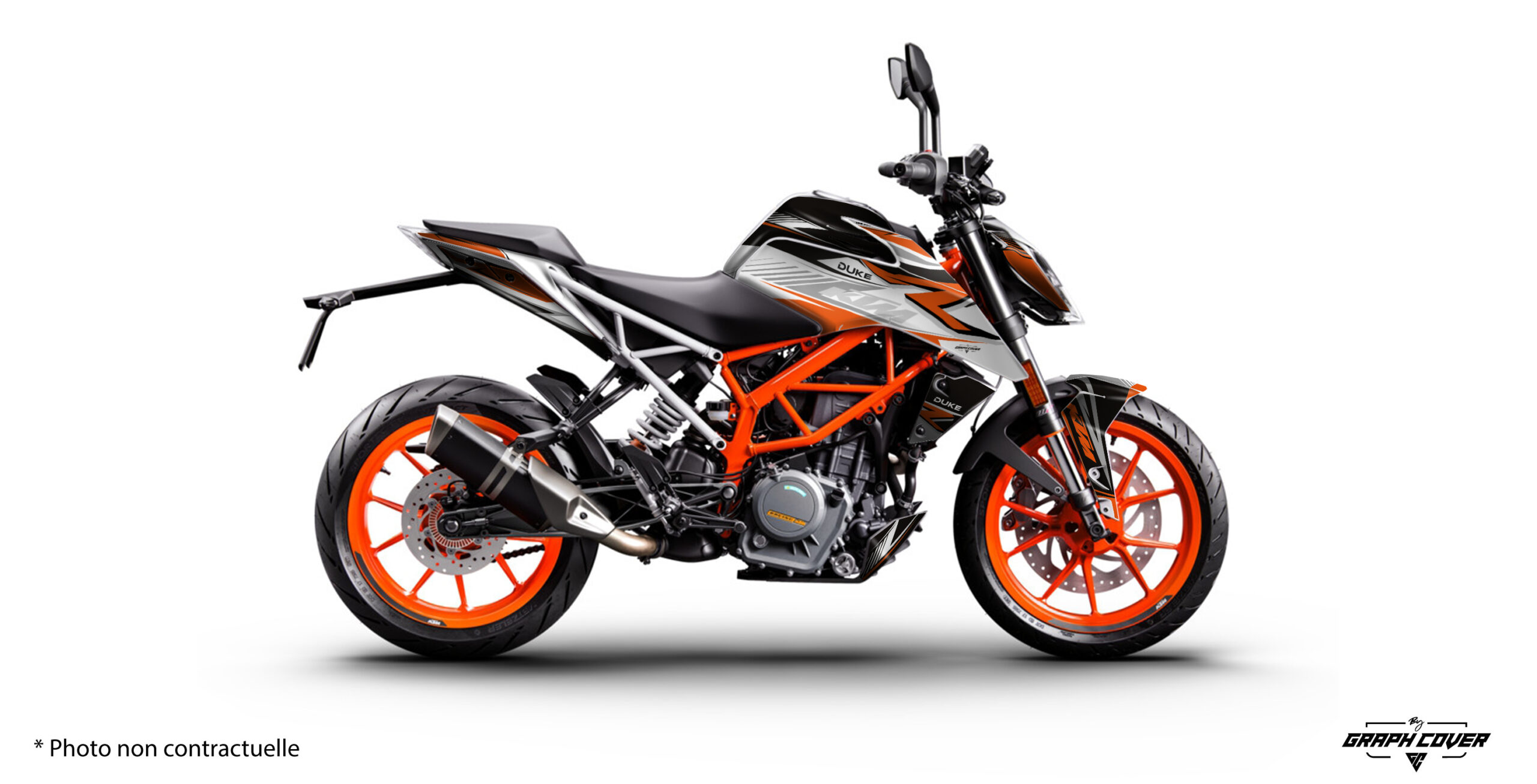 KTM-Duke-125-390---17-à-23-Ready-Blanc_3D Kit déco KTM 390 Duke Ready : design racing, personnalisable et résistant pour donner un style moderne et agressif à votre moto.