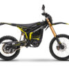 Talaria-Komodo-25+-JAKARTA-Jaune_3D Kit d'autocollants Talaria Komodo Jakarta avec design racing noir et graphique, personnalisation complète et finitions premium pour moto électrique Talaria.