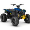 kit-déco-CANAM-Renegade-70---110-2023+-Thr-Bat-bleu-3D Quad Renegade 110 The Bat : kit déco inspiré de l'univers des super-héros, fabrication française, personnalisation et vinyle premium compatible Renegade 70.
