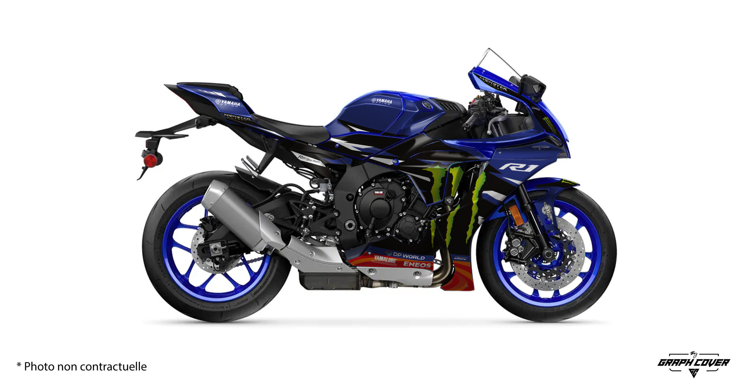 Kit-déco-YAMAHA-R1-YZF-2020-2024-Tory-Bleu-3D Kit déco Yamaha R1 Tory au style racing GP : personnalisez votre sportive avec un design compétition fabriqué sur mesure en France.