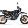 Stickers X-Ride 125 Camo turquoise et orange – Décoration Mash personnalisée
