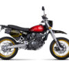 Mash-XRide-125-Sandstorm-Jaune_3D Stickers Mash X-Ride 125 Sandstorm : découvrez un design montagne original, 3 coloris et une fabrication française avec personnalisation au choix.